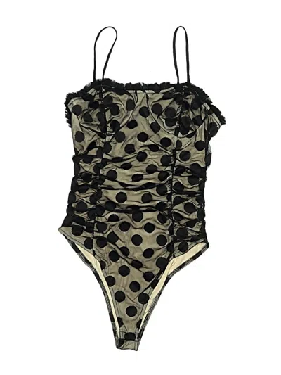 Pre-owned Assorted Brands Bodysuit In Black