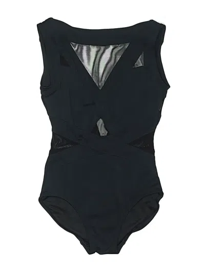 Pre-owned Assorted Brands Bodysuit In Black