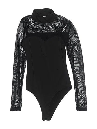 Pre-owned Assorted Brands Bodysuit In Black