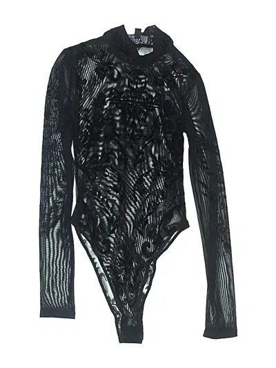 Pre-owned Assorted Brands Bodysuit In Black