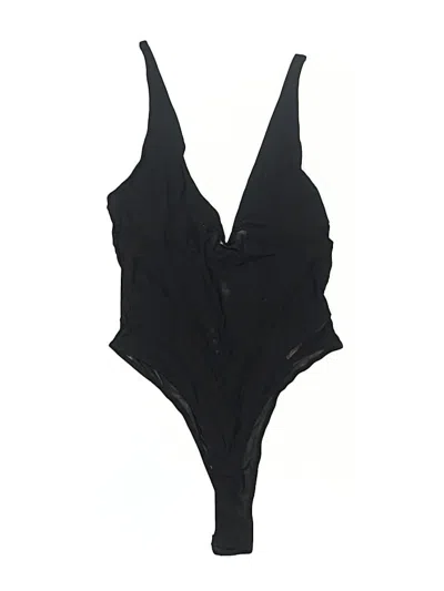Pre-owned Assorted Brands Bodysuit In Black