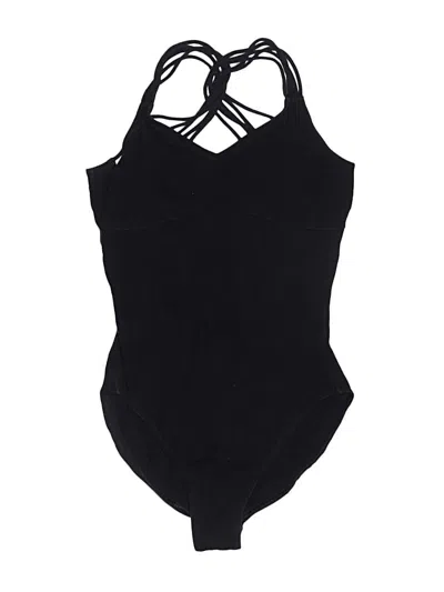 Pre-owned Assorted Brands Bodysuit In Black