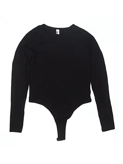 Pre-owned Assorted Brands Bodysuit In Black