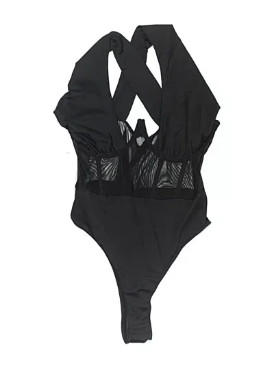 Pre-owned Assorted Brands Bodysuit In Black