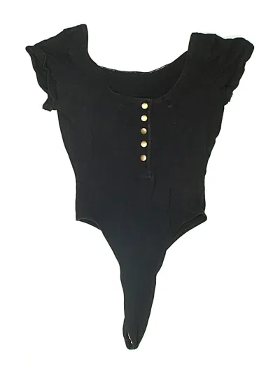 Pre-owned Assorted Brands Bodysuit In Black
