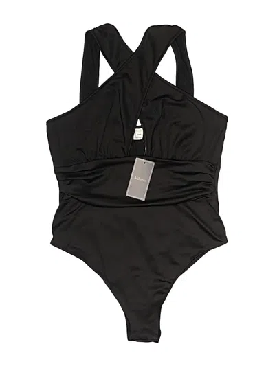 Pre-owned Assorted Brands Bodysuit In Black
