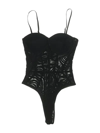 Pre-owned Assorted Brands Bodysuit In Black