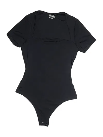 Pre-owned Assorted Brands Bodysuit In Black