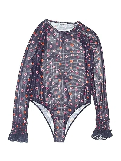 Pre-owned Assorted Brands Bodysuit In Blue