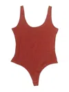 Assorted Brands Bodysuit In Brown