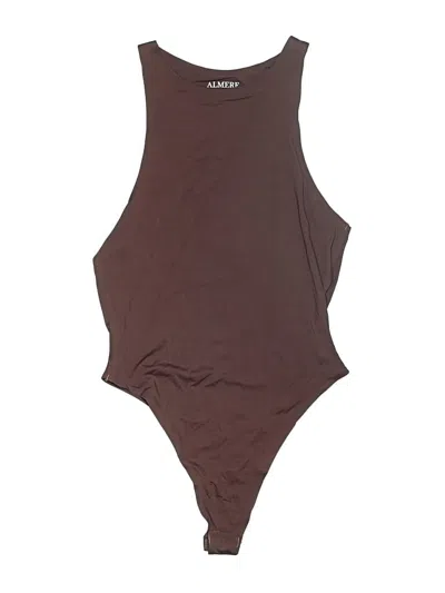 Pre-owned Assorted Brands Bodysuit In Brown