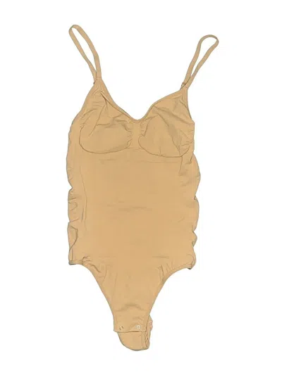 Pre-owned Assorted Brands Bodysuit In Brown