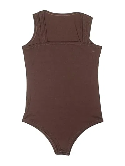 Pre-owned Assorted Brands Bodysuit In Brown