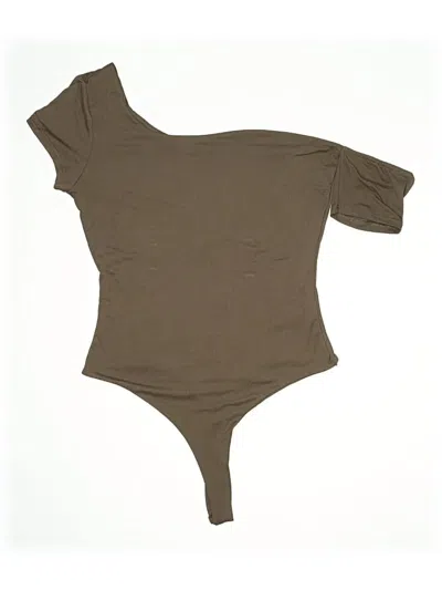 Pre-owned Assorted Brands Bodysuit In Brown