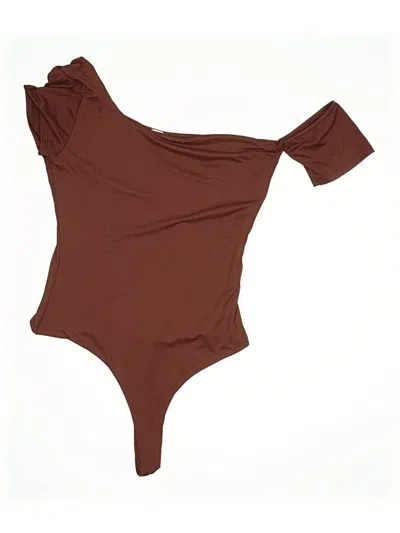 Pre-owned Assorted Brands Bodysuit In Brown