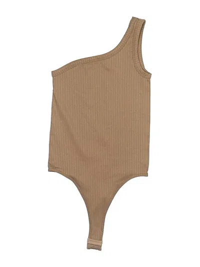 Pre-owned Assorted Brands Bodysuit In Brown