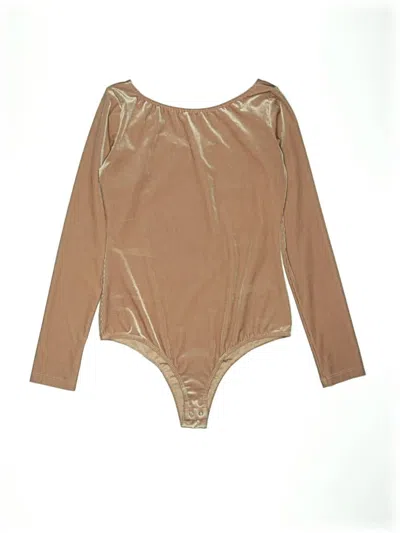 Pre-owned Assorted Brands Bodysuit In Brown