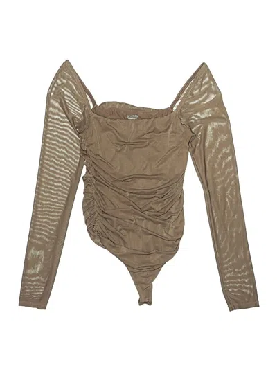 Pre-owned Assorted Brands Bodysuit In Brown