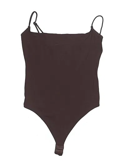 Pre-owned Assorted Brands Bodysuit In Brown