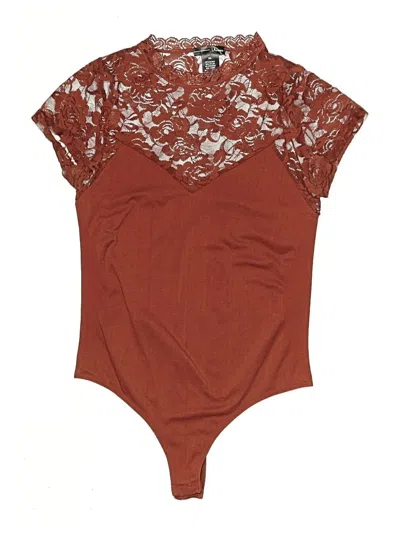 Pre-owned Assorted Brands Bodysuit In Brown