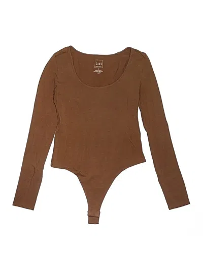 Pre-owned Assorted Brands Bodysuit In Brown