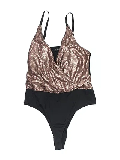 Pre-owned Assorted Brands Bodysuit In Gold