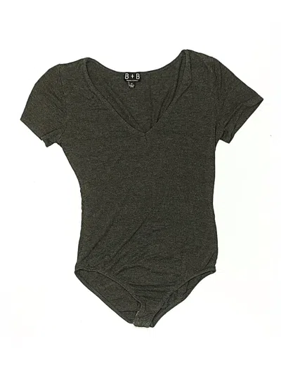 Pre-owned Assorted Brands Bodysuit In Gray