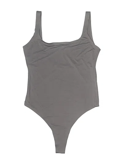 Pre-owned Assorted Brands Bodysuit In Gray