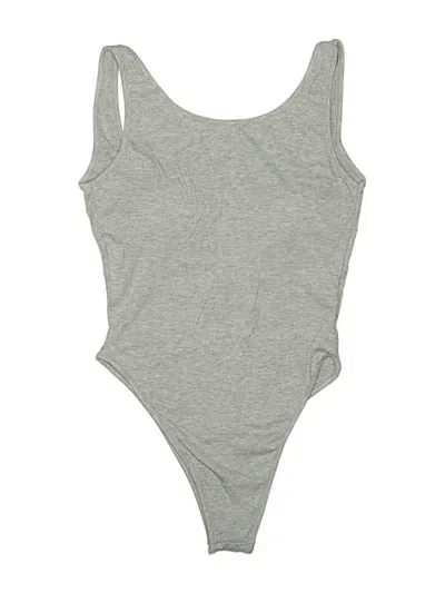 Pre-owned Assorted Brands Bodysuit In Gray