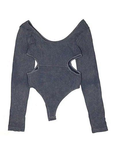 Pre-owned Assorted Brands Bodysuit In Gray