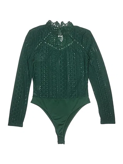 Pre-owned Assorted Brands Bodysuit In Green