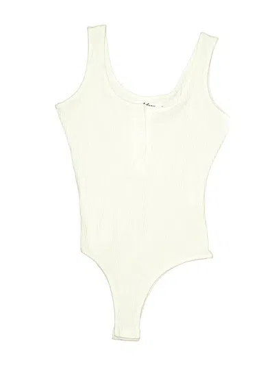Pre-owned Assorted Brands Bodysuit In Ivory