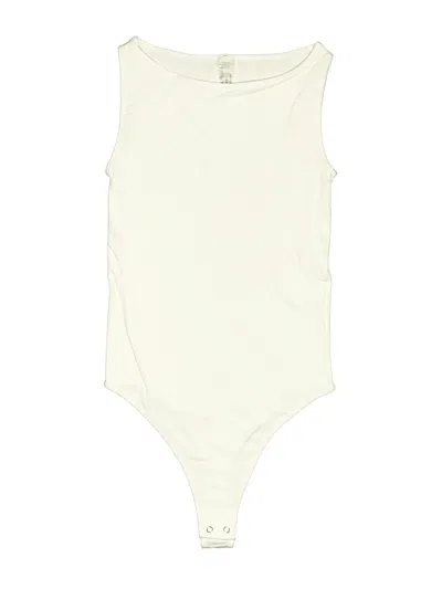 Pre-owned Assorted Brands Bodysuit In Ivory