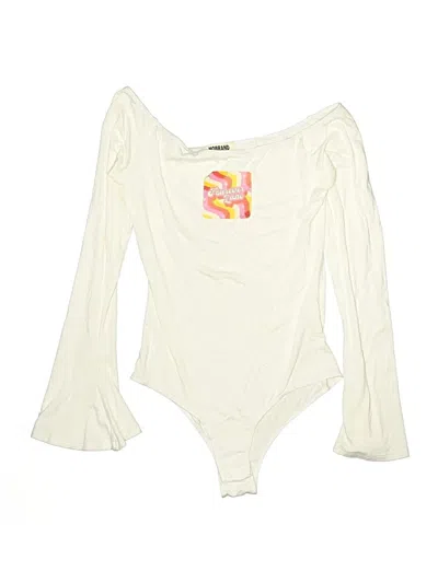 Pre-owned Assorted Brands Bodysuit In Ivory