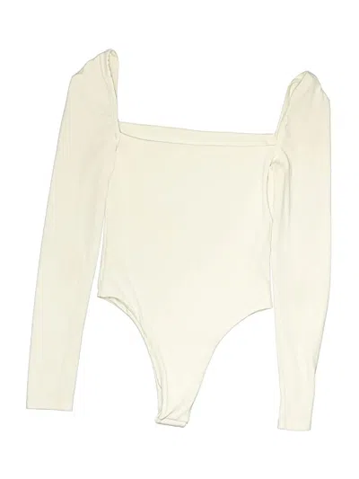 Pre-owned Assorted Brands Bodysuit In Ivory