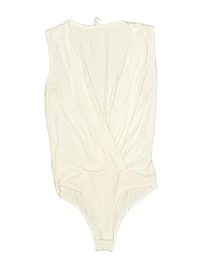 Pre-owned Assorted Brands Bodysuit In Ivory