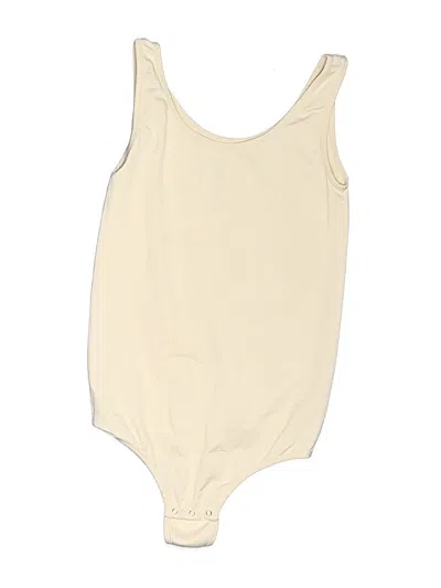 Pre-owned Assorted Brands Bodysuit In Ivory