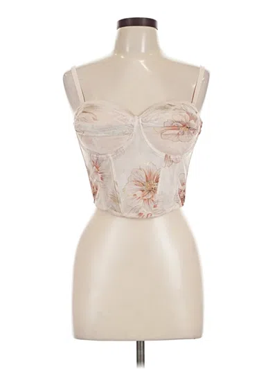 Pre-owned Assorted Brands Bodysuit In Ivory