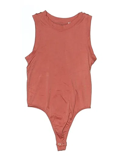 Pre-owned Assorted Brands Bodysuit In Orange