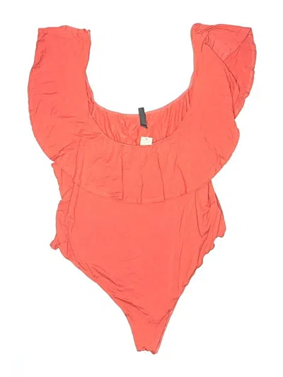 Pre-owned Assorted Brands Bodysuit In Orange