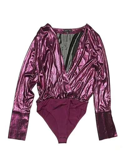 Pre-owned Assorted Brands Bodysuit In Purple