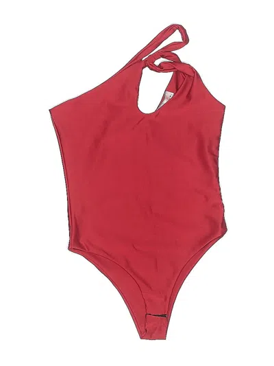 Pre-owned Assorted Brands Bodysuit In Red