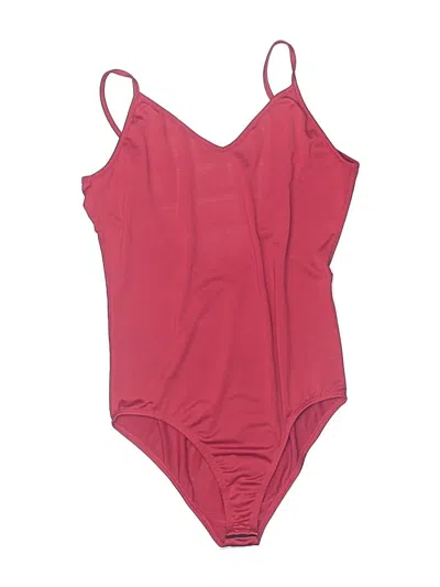Pre-owned Assorted Brands Bodysuit In Red