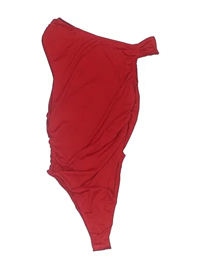 Pre-owned Assorted Brands Bodysuit In Red