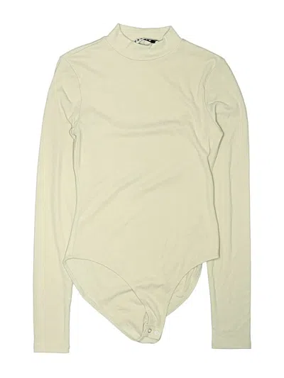 Pre-owned Assorted Brands Bodysuit In Tan