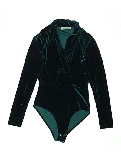 Pre-owned Assorted Brands Bodysuit In Teal