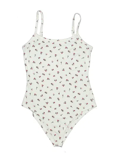Pre-owned Assorted Brands Bodysuit In White