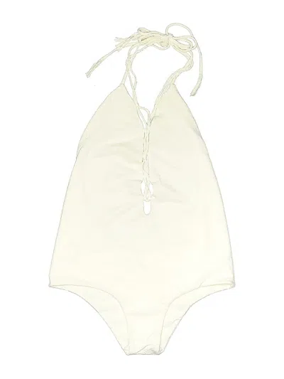 Pre-owned Assorted Brands Bodysuit In White