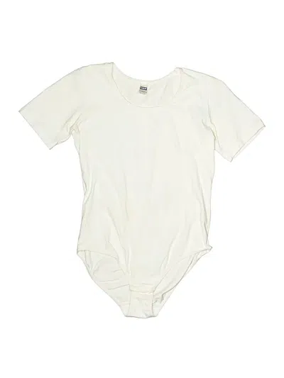 Pre-owned Assorted Brands Bodysuit In White