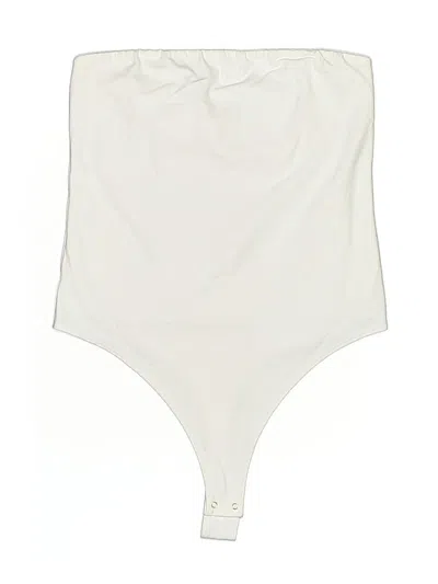 Pre-owned Assorted Brands Bodysuit In White